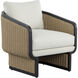 Olbia Louis Cream Outdoor Lounge Chair